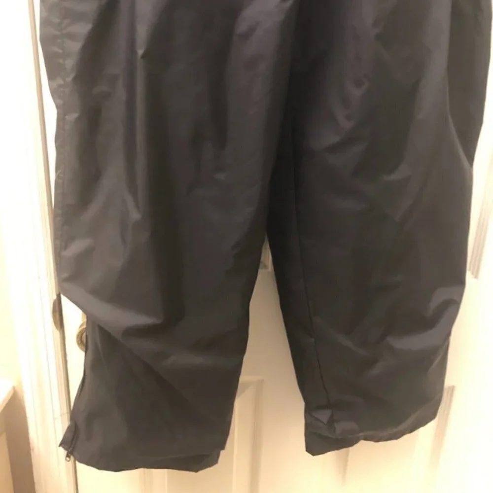 Vintage K-Swiss Black Training Athletic Pants XL Lined Elastic Waistband